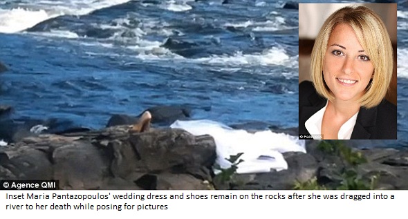 Quebec wedding dress death