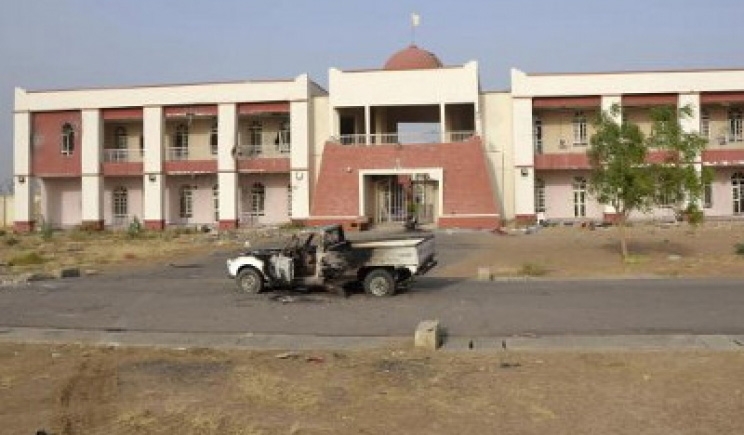 Boko Haram command and control mansion in Dikwa where Chadian troops defeated the terrorists