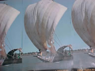 Boats sailed by Mansa Mussas uncle, Abu Bakar II to the Americas