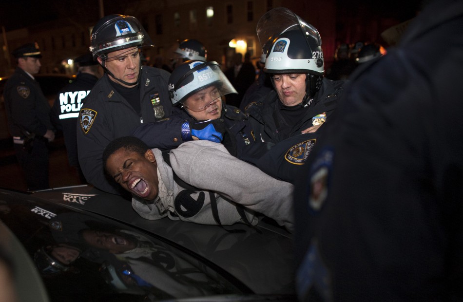 Over 40 arrested by NYPD {Reuters}