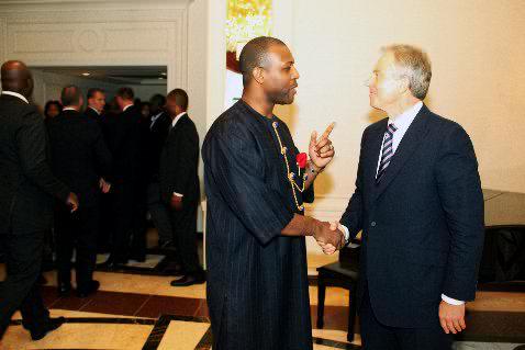 Prince Tonye Princewill and Tony Blair