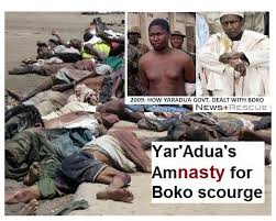Yar;Adua's approach to the northern terrorist threats