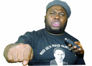 Nigeria's Niger Delta terrorist leader Mujahid Dokubo fights a lot over oil