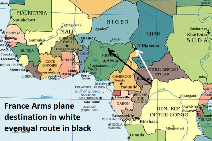 Boko Haram: The Questions About The France Arms Plane Arrested In Nigeria - NewsRescue.com