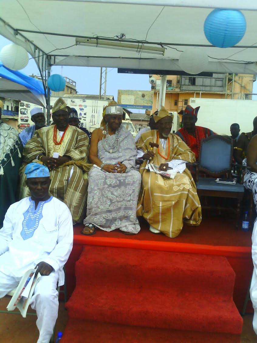 Ghana chiefs with chief Brimah VII right first row