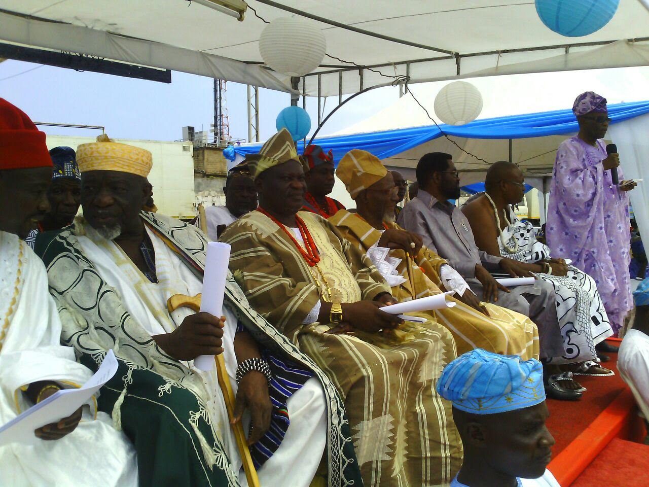 Ghanian chiefs in attendance