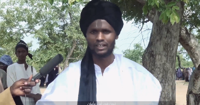 Daesh terrorist  from Eid video