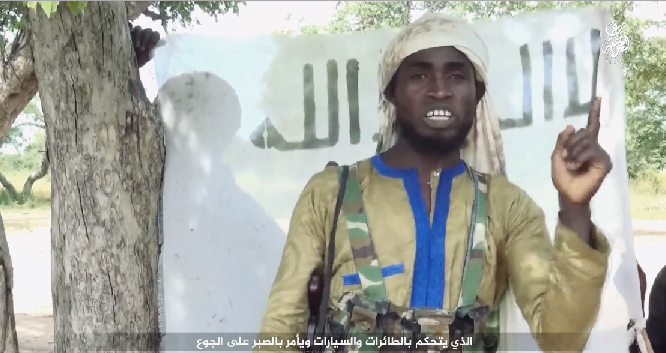 Boko Haram leader at Eid in Sambisa this September