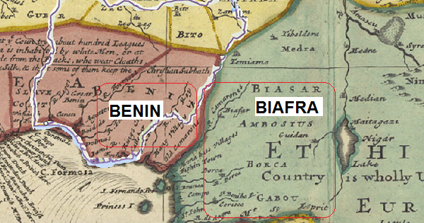 Old Maps Show Biafra Was Actually In Cameroon And Never ...