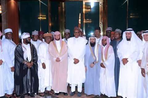 Northern governors with Al-Turki, terror-linked Muslim World League chairman, this March