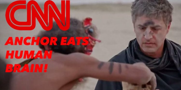 CNN Reporter Cannibal Reza Aslan Eats Human Brain On TV Show ...