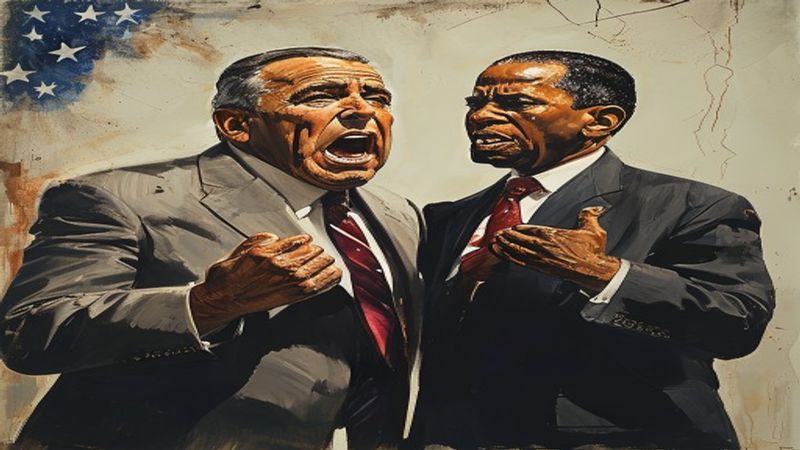 Rubio Choking On Obama Hit By Suicide Bomber, by Farouk Martins Aresa