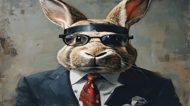 Easter Bunny Spy Agent Double 0-7 Deployed to Save Biden From Bumbling