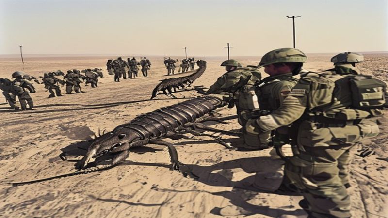 US military personnel are lining up on a waitlist to hunt an extremely dangerous scorpion in Kuwait
