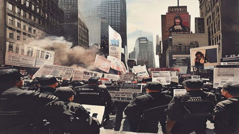 ‘Cop City’ protest turns chaotic (VIDEOS)