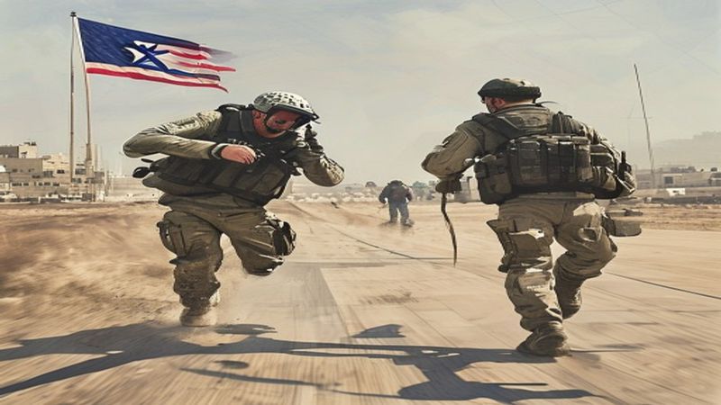 Israel and US aim to send message with record military drill