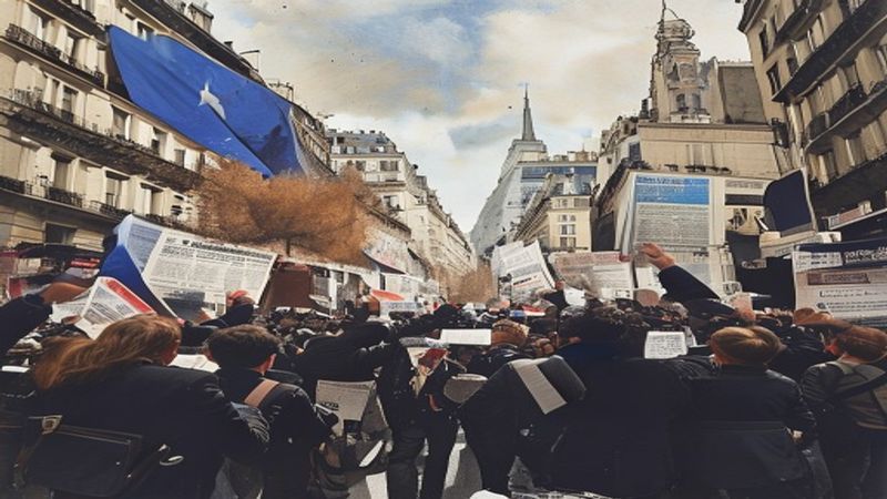 France protests said to be ‘out of control’