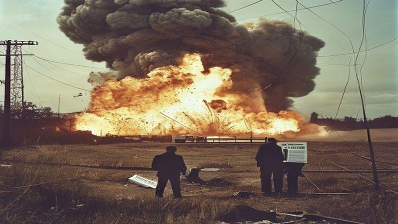 US conducts underground explosion at nuclear test site