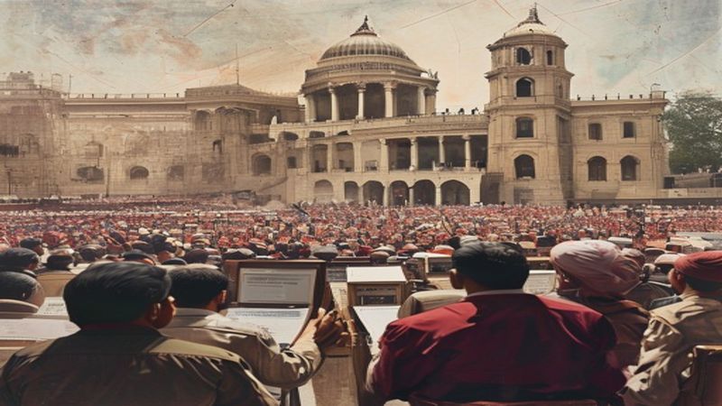 Major security breach in Indian Parliament on the anniversary of terrorist attack