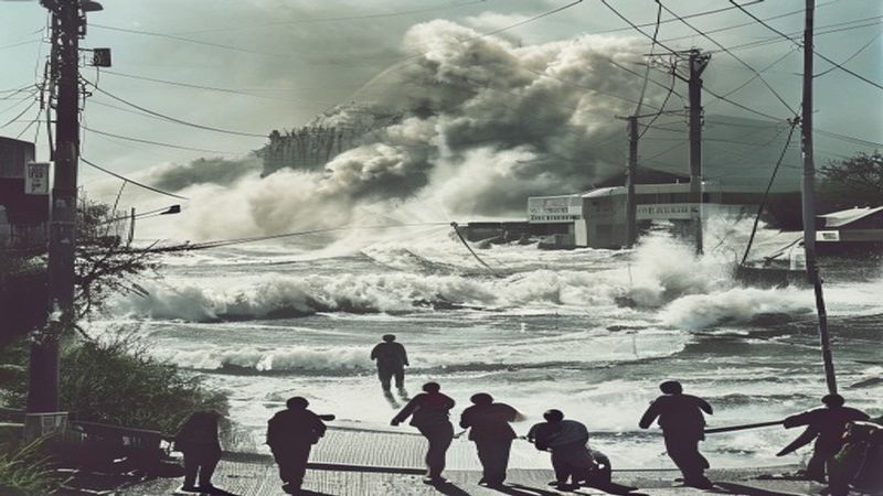 Tsunami warning issued after powerful earthquake strikes Japan