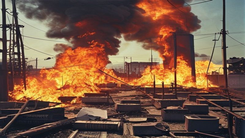 Fire breaks out at US ammunition factory