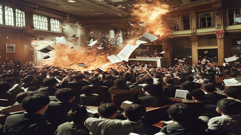 Chaos erupts in Taiwanese parliament (VIDEO)