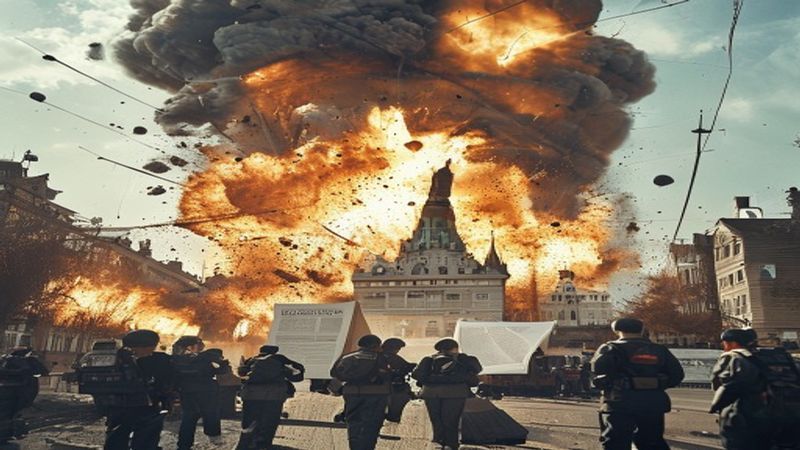 Explosion reported near St. Petersburg military academy (VIDEOS)