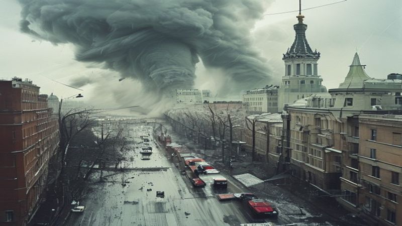 Deadly storm batters Moscow (VIDEOS)