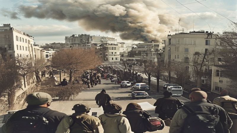 Kiev appears to bomb its own civilians as they escape to Russian-held territory