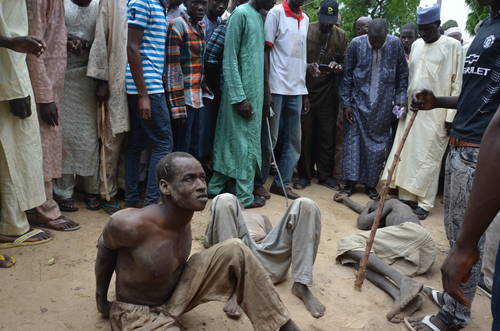 Boko Haram Militants Apprehended By CJTF In Konduga During Governor Shettima Visit – NewsRescue.com
