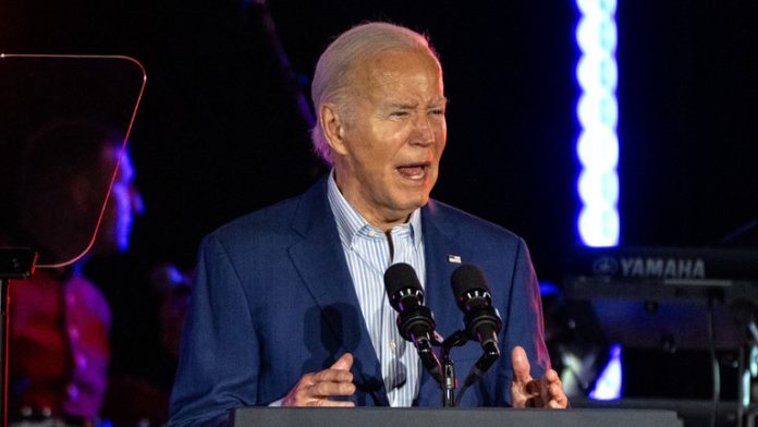 Biden refuses to believe poll numbers