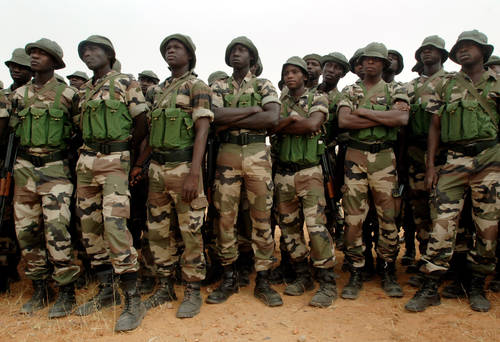 Nigerian Army General Who Lied, Denied Troops’ Mutiny Escapes Lynching By Hungry Soldiers