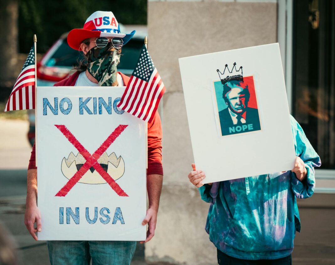 Protesters crash panel on US defense