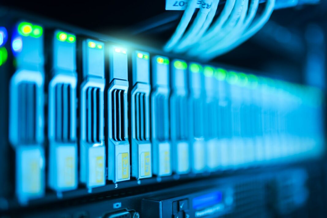 Server room data center AI infrastructure